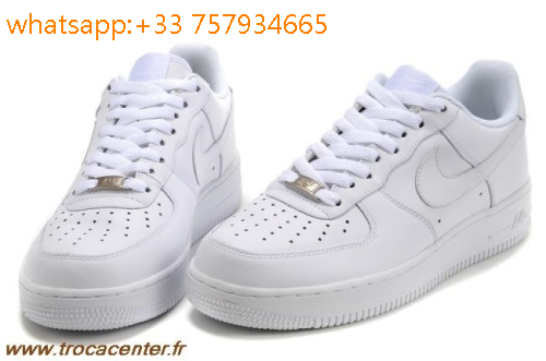 air force one blanche montant femme