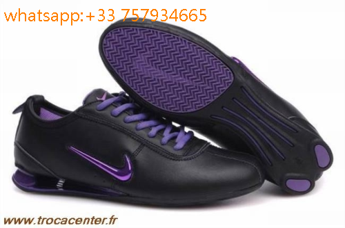 nike shox femme rose