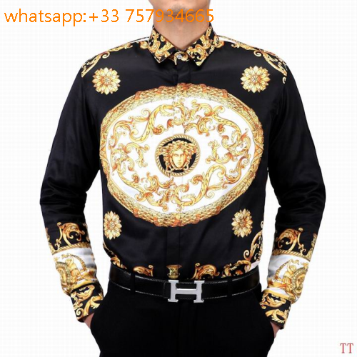 chemise versace collection homme