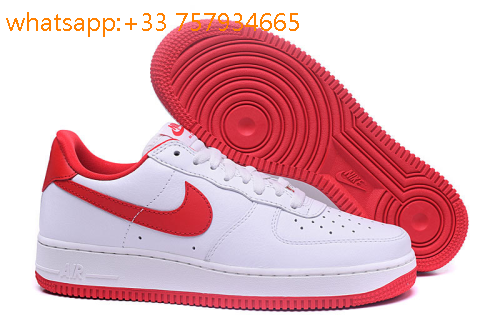 air force 1 rouge homme