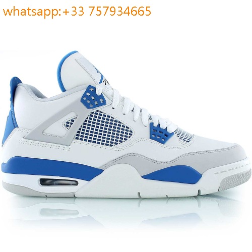 Jordan blanche et bleu Outlet