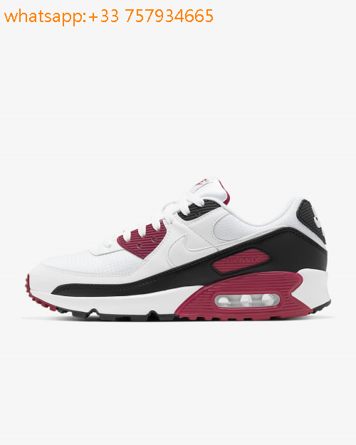 air max 90 blanche rouge