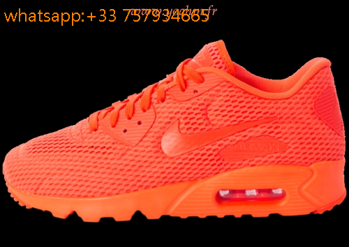 air max 90 orange fluo