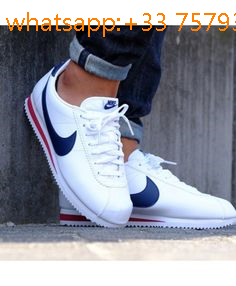 cortez blanche cuir