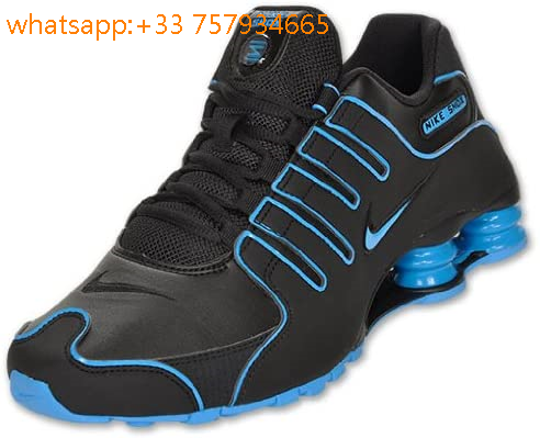 nike shox noir et bleu