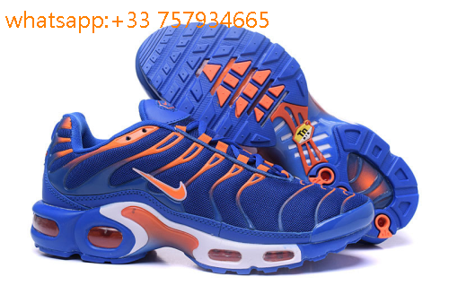 nike tn requin bleu orange