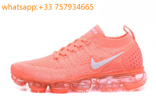 Nike air vapormax flyknit femme orange Clearance