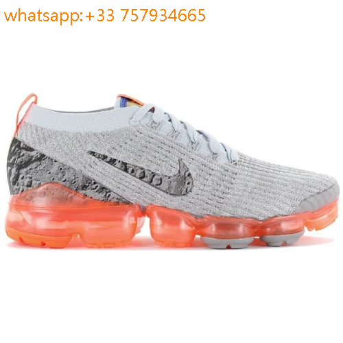 vapormax orange blanche