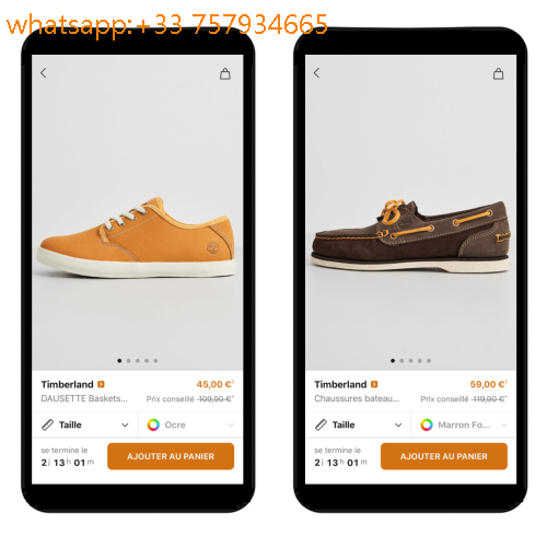 timberland zalando privé